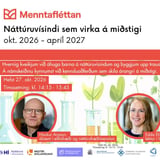 Náttúruvísindi sem virka á miðstigi