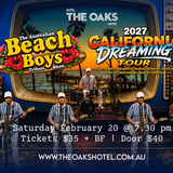 The Australian Beach Boys Show @ The Oaks Hotel, Albion Park