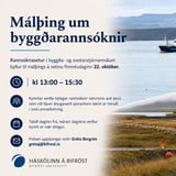 Málþing Rannsóknarseturs í byggða- og sveitarstjórnarmálum