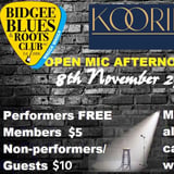 Bidgee Blues & Roots Club November Open Mic Afternoon 