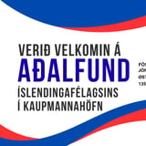 Aðalafundur Íslendingafélagsins í Kaupmannahöfn