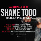 Shane Todd: Hold Me Back [SYDNEY]