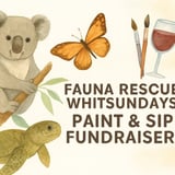Paint & Sip with Fauna Rescue