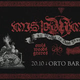 20. 10. Misþyrming, Owls Woods Graves, Profanation, Gorrch – Orto bar