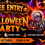Halloween Dance Party Palle’s Birthday 60th Bash “ FREE ENTRY “