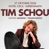 Tim Schou + support: Sonioni + Young Rocco | Hotel Cecil, København
