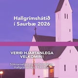 Hallgrímshátíð í Saurbæ 24.-25.október 2026