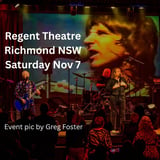 Ted Mulry Gang (TMG) at the Regent Theatre Richmond NSW