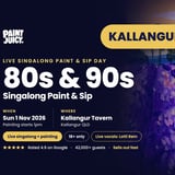 80s & 90s Singalong Paint and Sip Kallangur x Paint Juicy