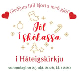 JÓL Í SKÓKASSA 2026 í Háteigskirkju