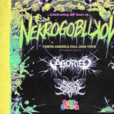 Nekrogoblikon w/ Aborted, Signs of the Swarm, Party Cannon at District Music Hall