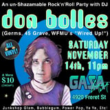 Don Bolles of Germs, 45 Grave, WFMU's "Wired Up"!