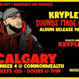 Kryple - Sounds Made Up 3 Album Release Party