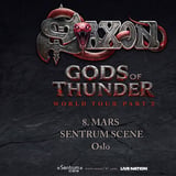 Saxon: Gods of Thunder Tour / Sentrum Scene / Pres. av Live Nation