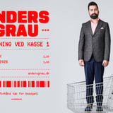ANDERS GRAU - AFREGNING VED KASSE 1