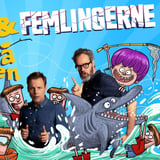 Mugge og Femlingerne - Hajen på Trampolinen