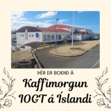 Kaffimorgun IOGT í Hverafold 1-3/Foldatorgi Grafarvogi.