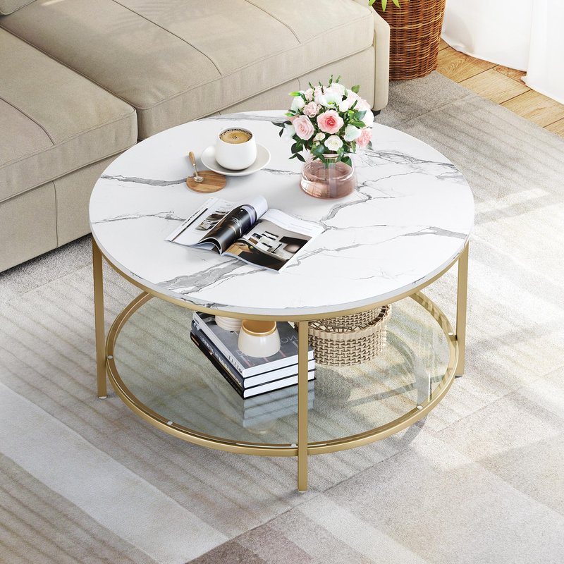 Birch Round Coffee Table Tables For Sale, 54 OFF