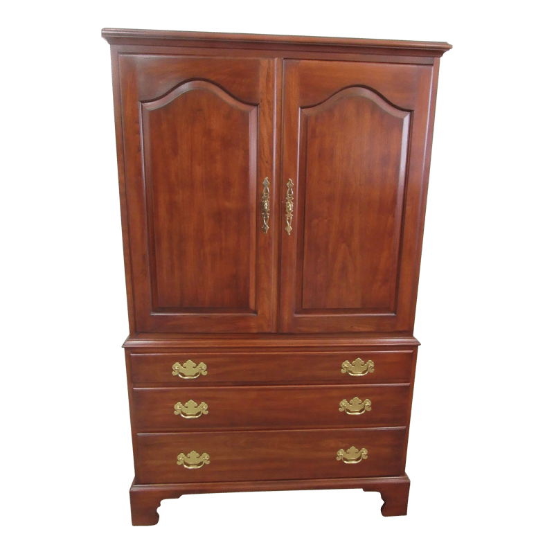 F63179EC HENKEL HARRIS Door Raised Panel TV Armoire, 53 OFF