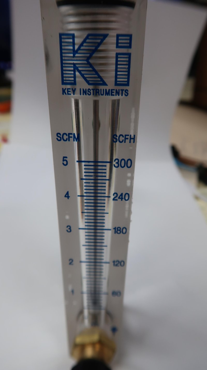 Cole Parmer Flow Meter 40280 LPM Air *Missing Knob*, 44 OFF