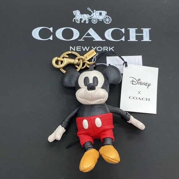 Coach mickey keychain sale