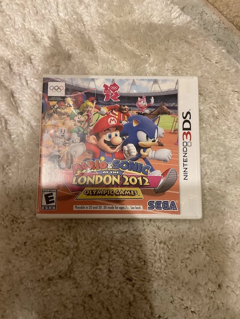 Mario Sonic 2012 London Olympic Games Nintendo 3DS Gamestop, 43 OFF