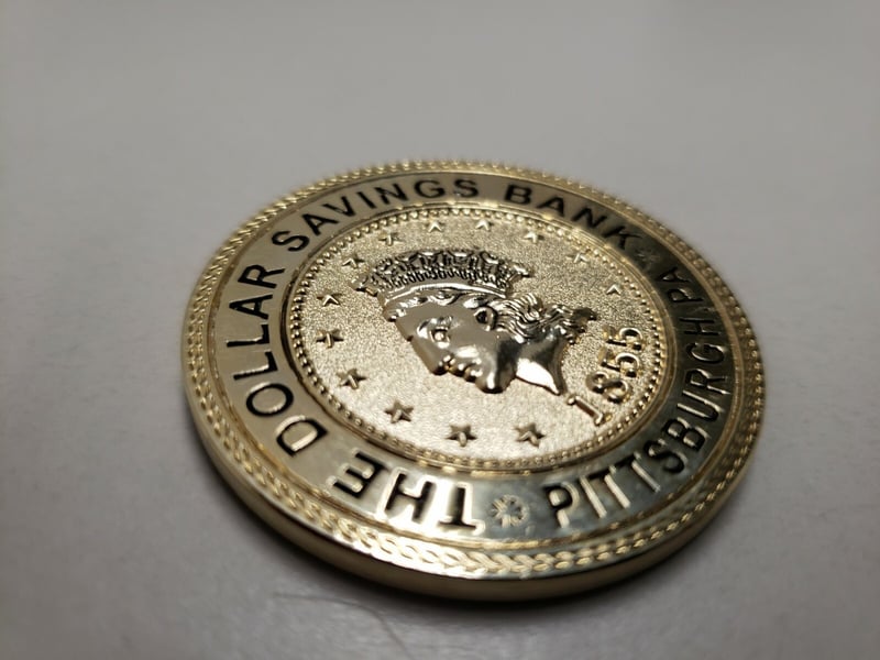 Coin Cross Eagle Deutsche Bank Commemorative Challenge Coin, 53 OFF