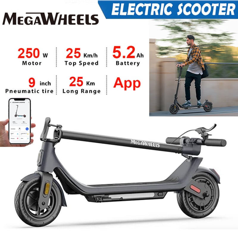 Fast Speed Electric Scooter 25Km Long Range 300W Motor, 41 OFF
