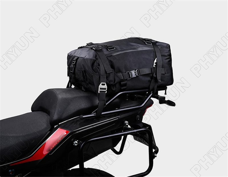 10L Motorcycle Scooter Tail Bag Top Case Bag W/ Straps, 41 OFF