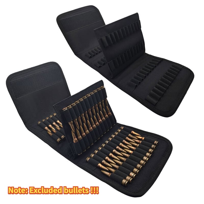 Ammo Carrier Bag 12 Rolls Shotgun Bullet Holder Rifle, 51 OFF