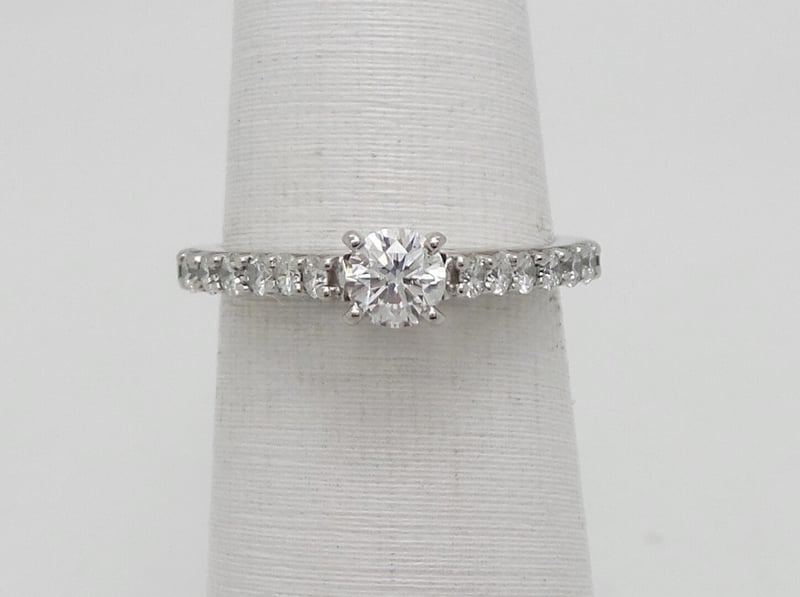 3/4CT Diamond Solitaire Engagement Wedding Bridal Ring 14K, 47 OFF