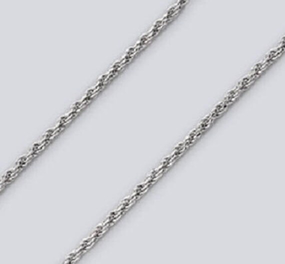 925 Sterling Silver Mens ROPE Pendant Link Chain/Necklace, 59 OFF