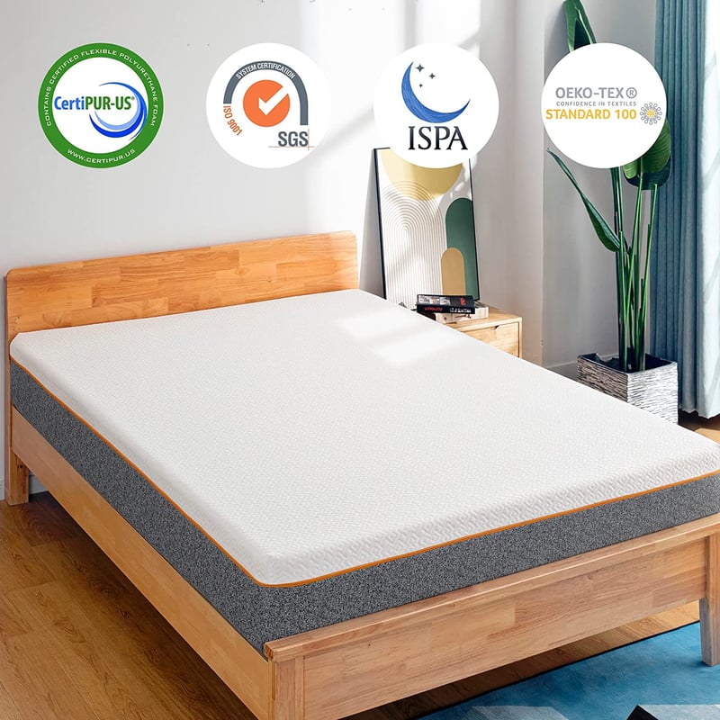 Mattress Inch Twin Size Memory Foam Mattress Medium, 56 OFF