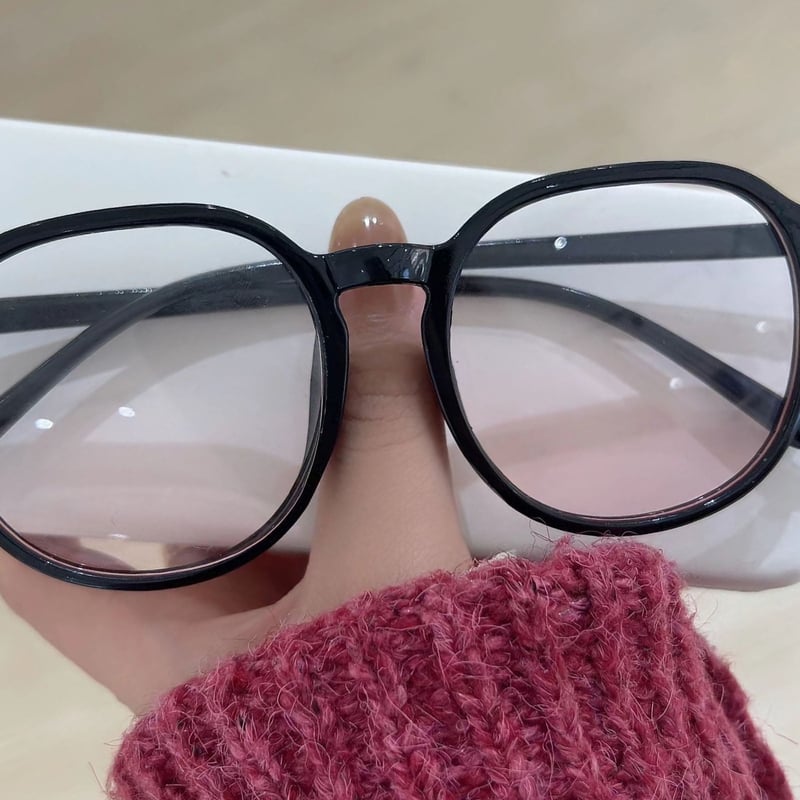Transparent Polygon Frame Computer Glasses Women Men, 60 OFF