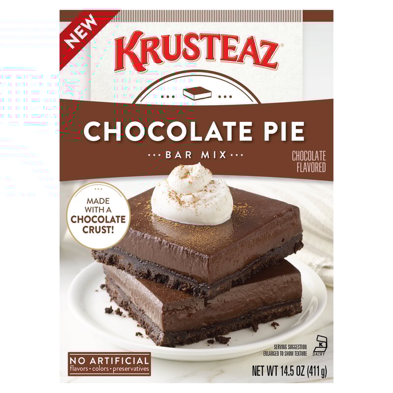 X Krusteaz Chocolate Pie Bar Box Best By 01/18/24 Baking, 47 OFF