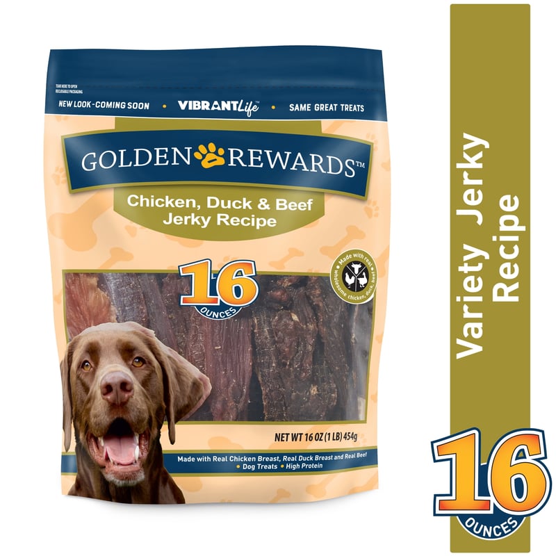 Golden Rewards Duck Jerky Dog Treats, 32 Oz 681131125956, 57 OFF