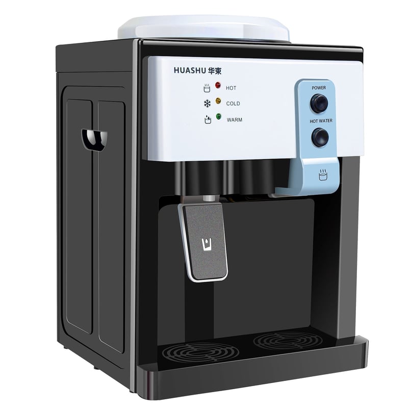 SHIOUCY Top Loading Water Cooler Dispenser Desktop Electric, 56 OFF