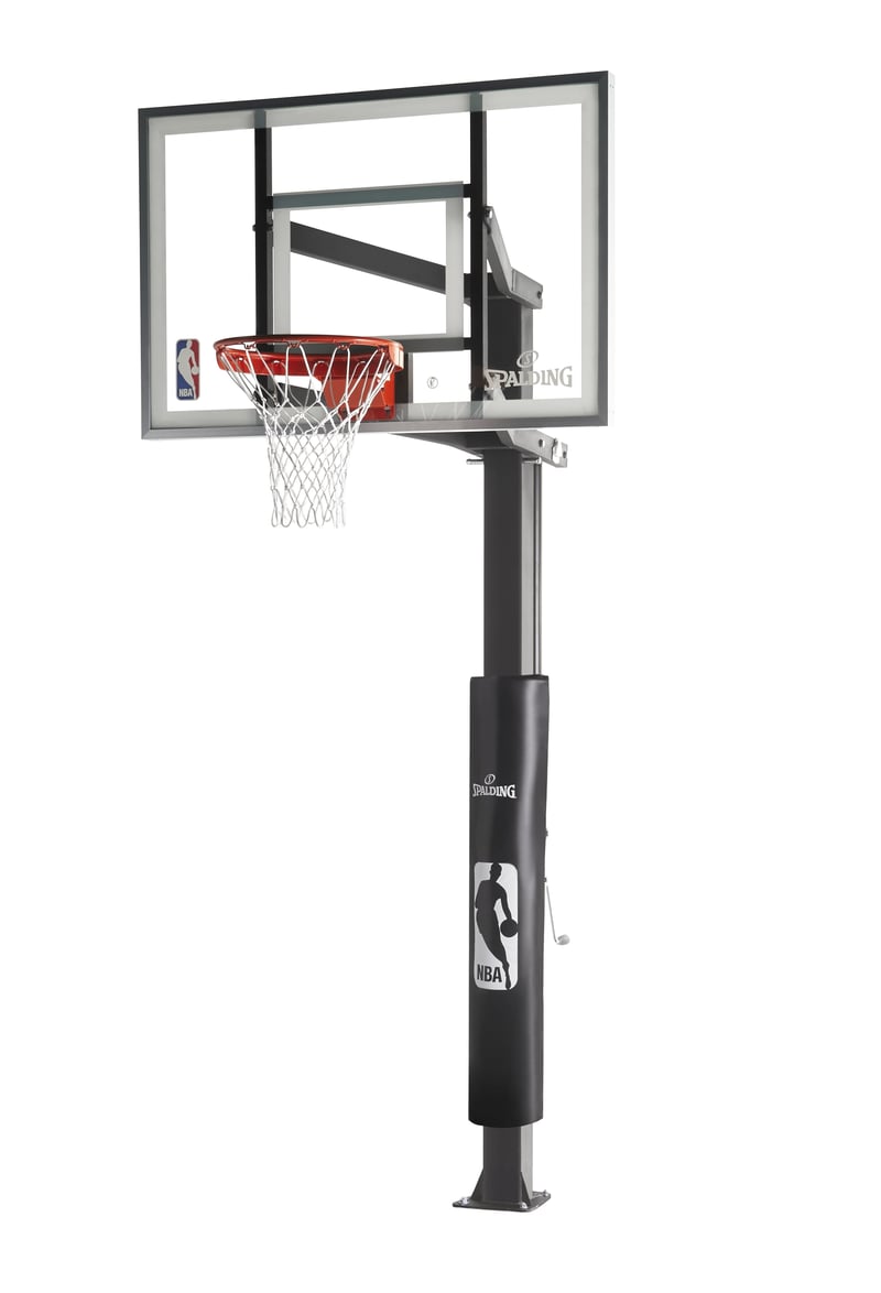 Spalding 88454G 54 Inch NBA Glass Backboard UTurn, 43 OFF