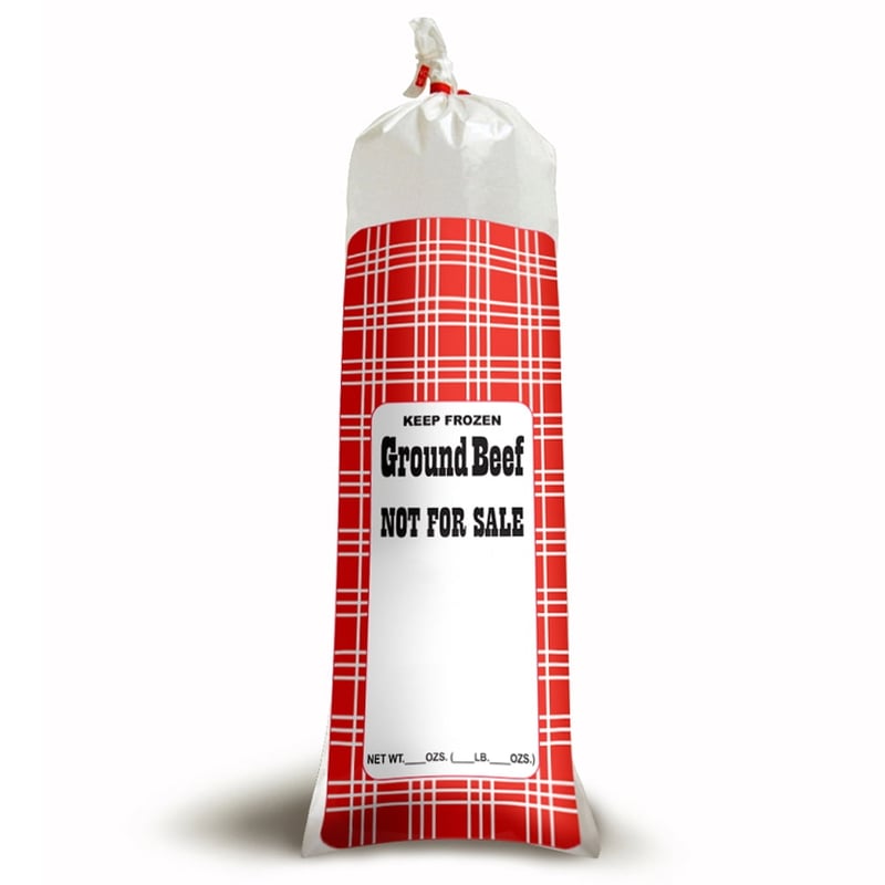 Wild Game Freezer Bags/Meat Chub Bag, Printed Not For Sale, 44 OFF