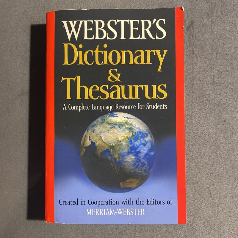ster's Basic Reference Collection Dictionary Thesaurus, 59 OFF