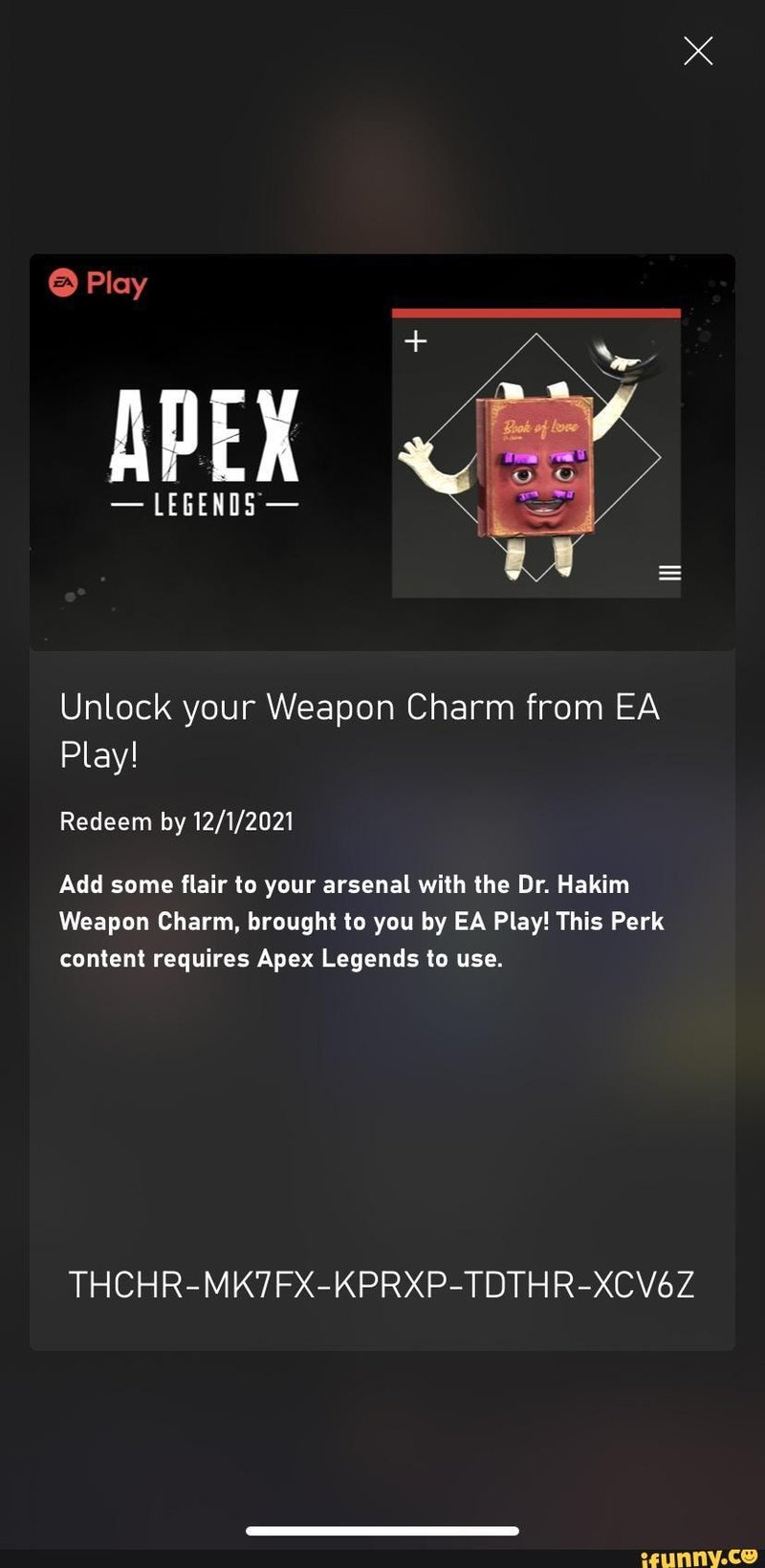 Apex Legends Risk Processing Weapon Charm XBOX One Series, 60 OFF