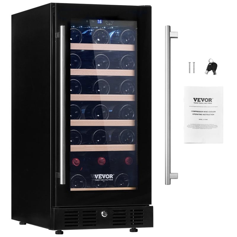 VEVOR Wine Cooler 24 Dual Zone Beverage, 47 OFF