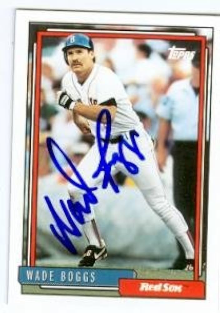 WADE BOGGS AUTOGRAPH 2021 Topps Five Star Green HGA 10, 42 OFF