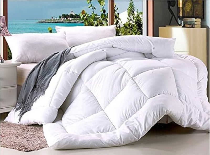 Duvet Insert King Comforter Fluffy Down Alternative Fill, 53 OFF
