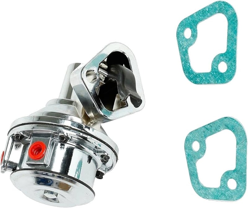 For Chevy 396 454 Chrome Mechanical Street Strip Fuel Pump, 48 OFF