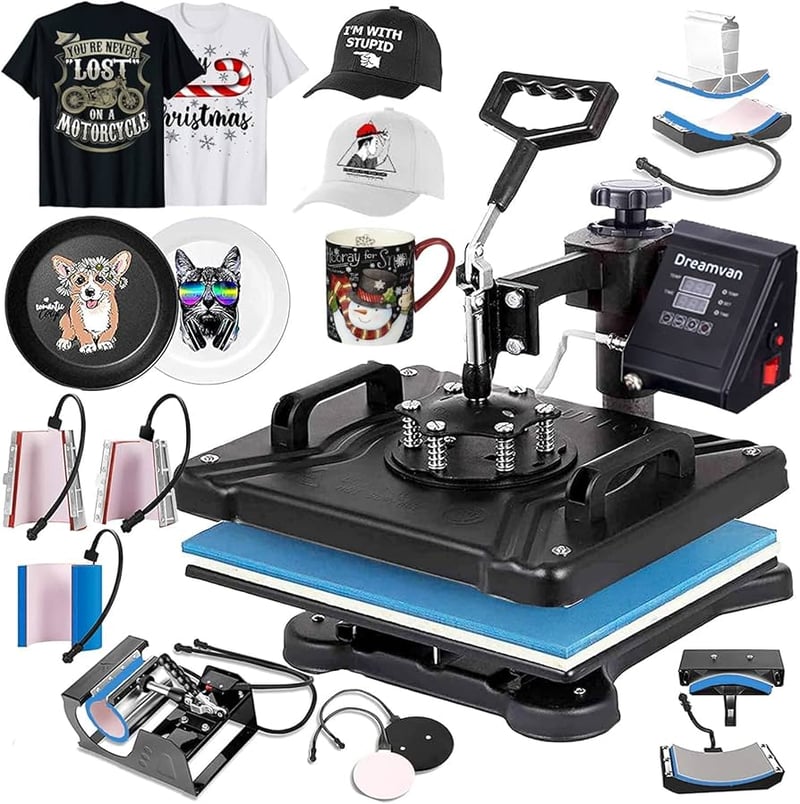 12x10 Digital Heat Press Machine Sublimation Tshirt, 53 OFF