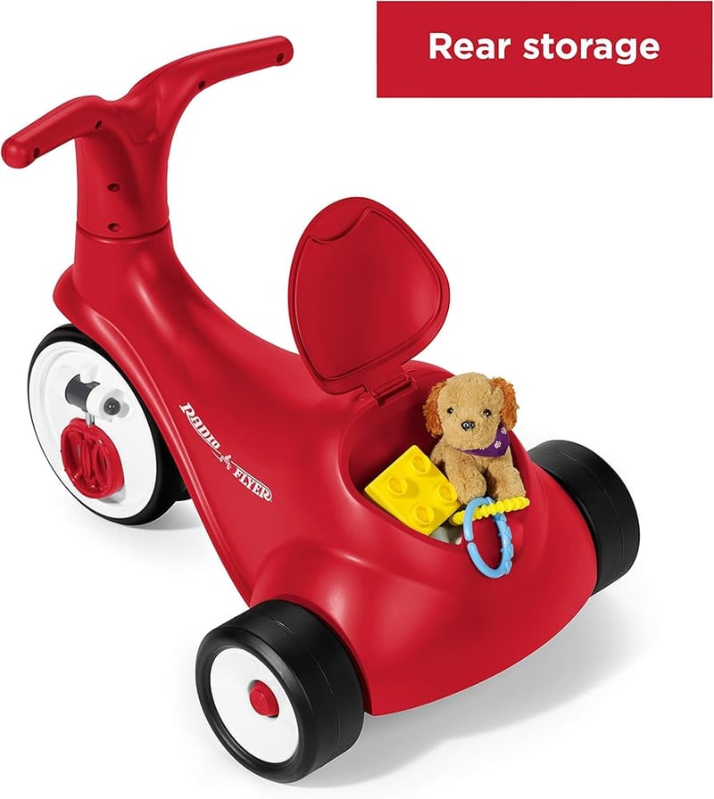 Paw Patrol In Scoot Or Rock Ride On Toy (Red), 49 OFF