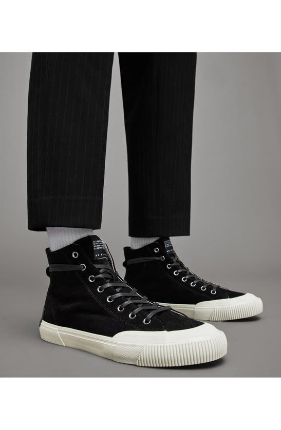 AllSaints DUMONT TWO Sneaker High Herrenschuhe Schwarz, 50 OFF