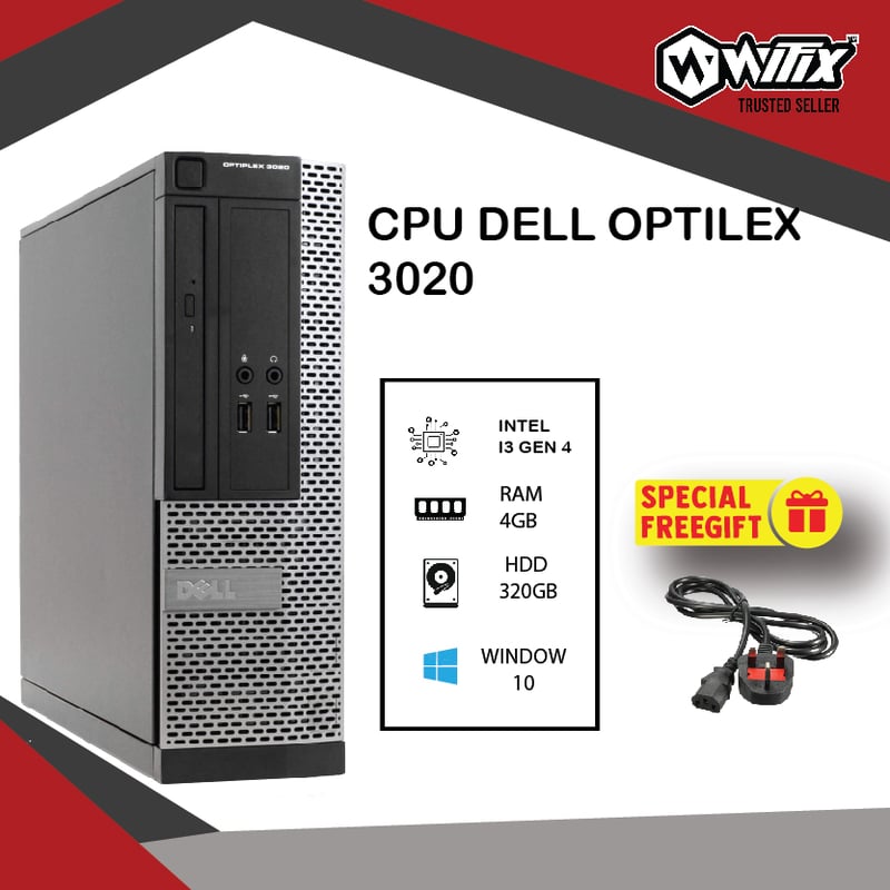 FCS Dell Optiplex 3020 SFF PC I7 4th Gen Upgrade Options, 49 OFF