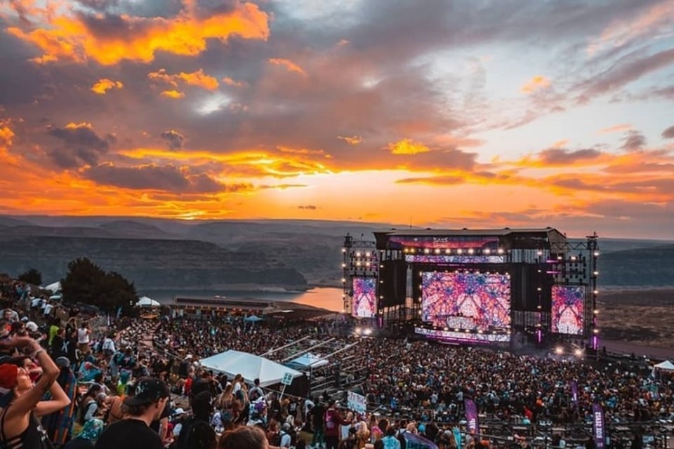 The Gorge Amphitheatre Must Be The Most Beautiful Venue in the World